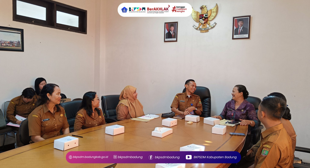 Tukar Pengalaman, BKPSDM Badung dan Barito Timur Bahas Inovasi Tata Kelola Sekretariat